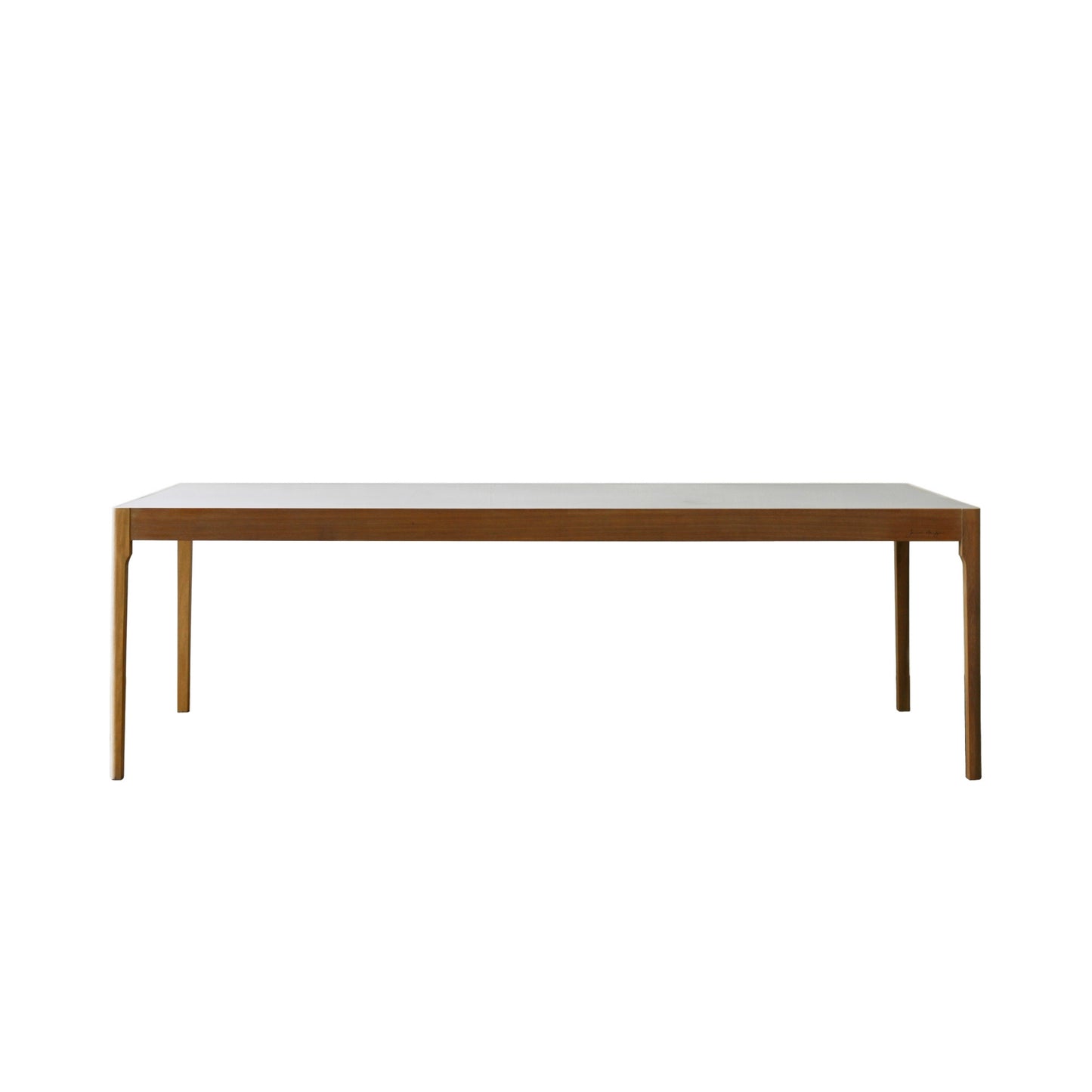 Brass Topped Dining Table